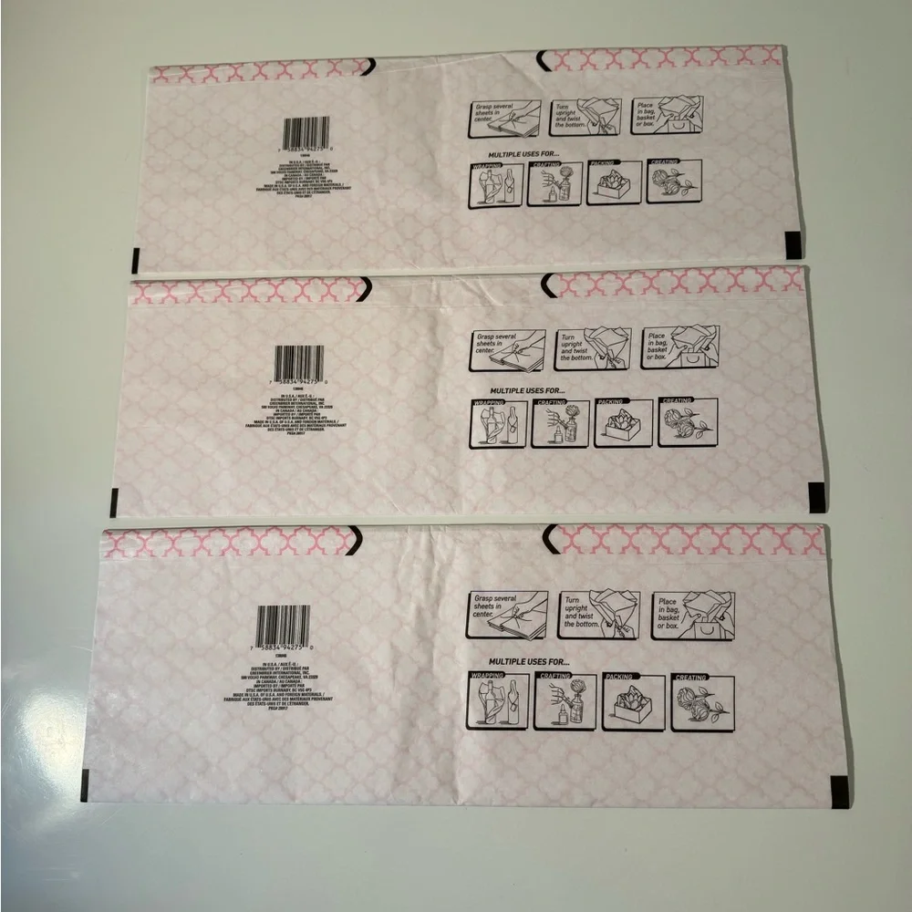 24 Sheets - Gift Tissue - NWT - Premium Quality Wrapping Tissue Paper - 20 x 20